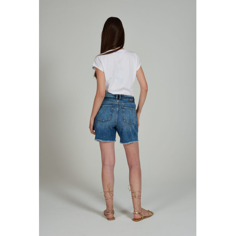 femme shorts jeans donna 5 tasche co j711