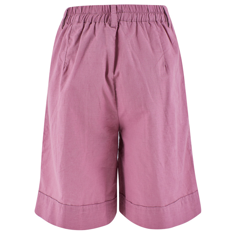 femme bermuda donna in misto lino co 0437