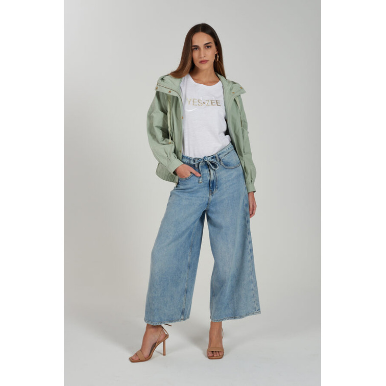 jeans femme  yes zee jeans donna palazzo