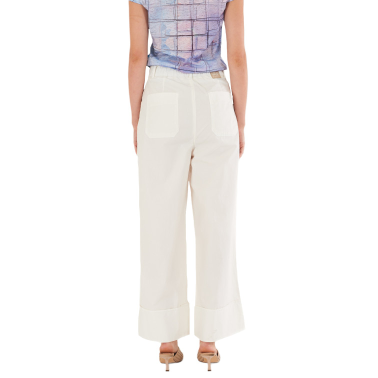 pantalon femme  yes zee pantalone donna work, zampa, p