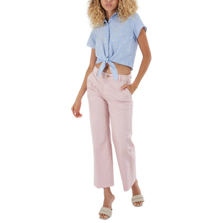 pantalon femme  yes zee pantalone donna chinos dritto