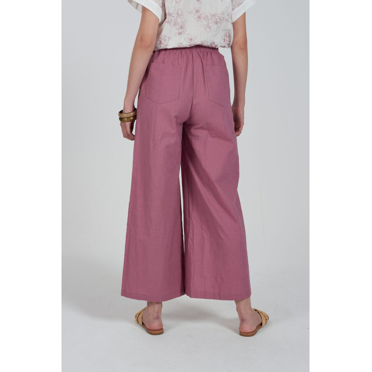 pantalon femme  yes zee pantalone donna ampio con coul