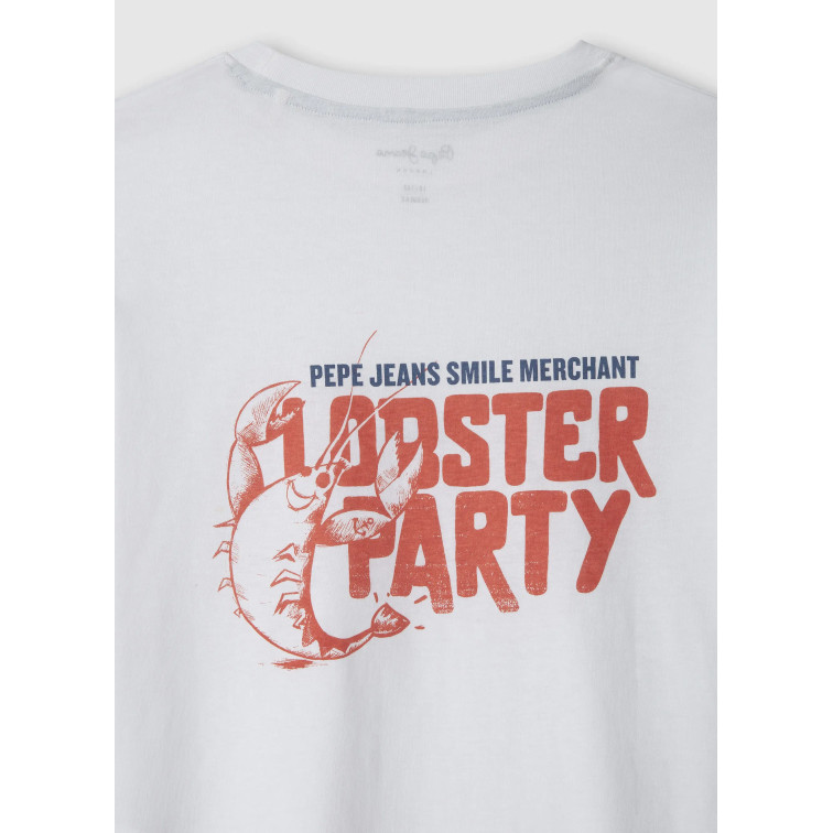 t-shirt garçon  pepe jeans george
