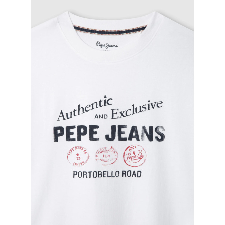 t-shirt garçon  pepe jeans carter