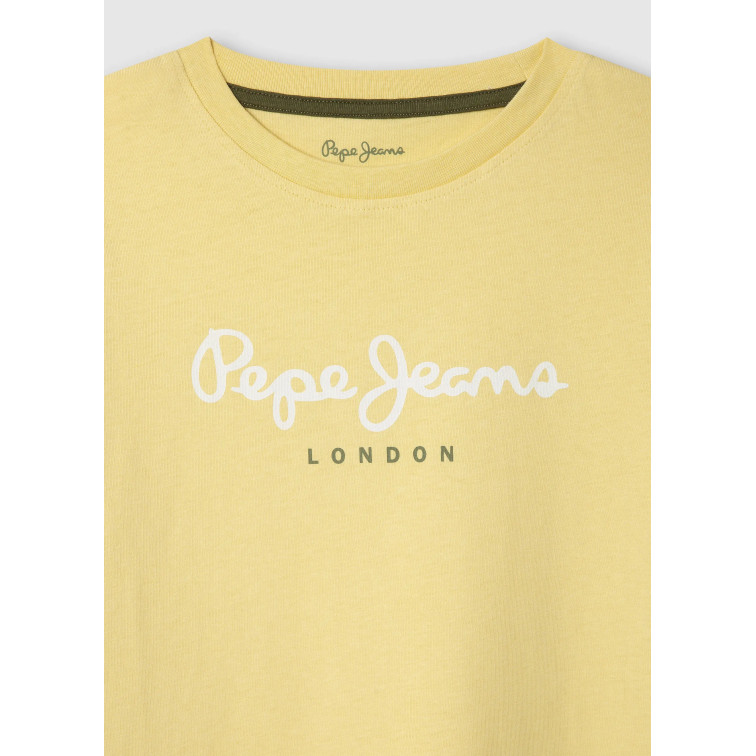 t-shirt garçon  pepe jeans new art