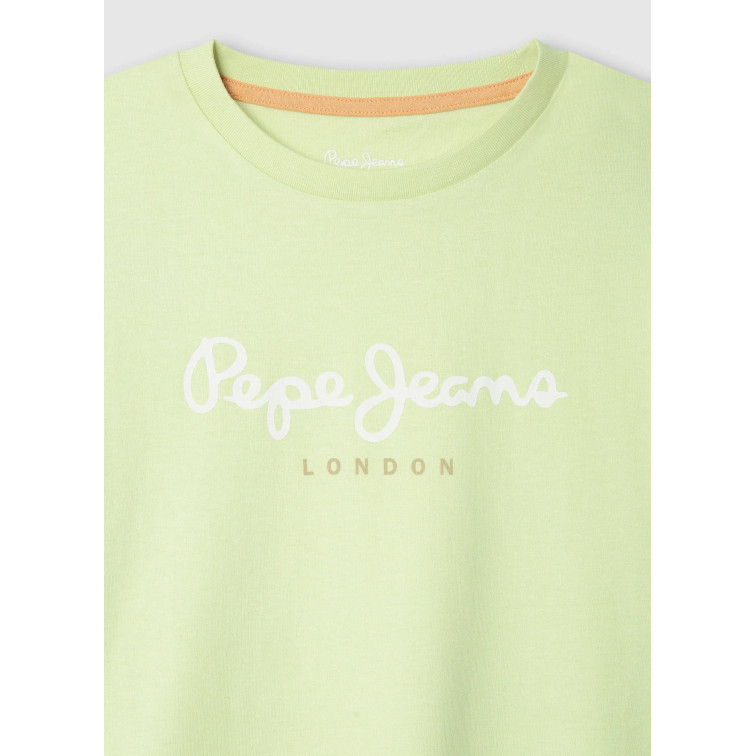 t-shirt garçon  pepe jeans new art