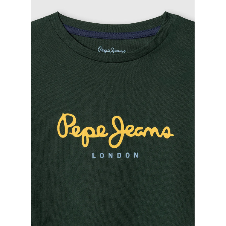 t-shirt garçon  pepe jeans new art