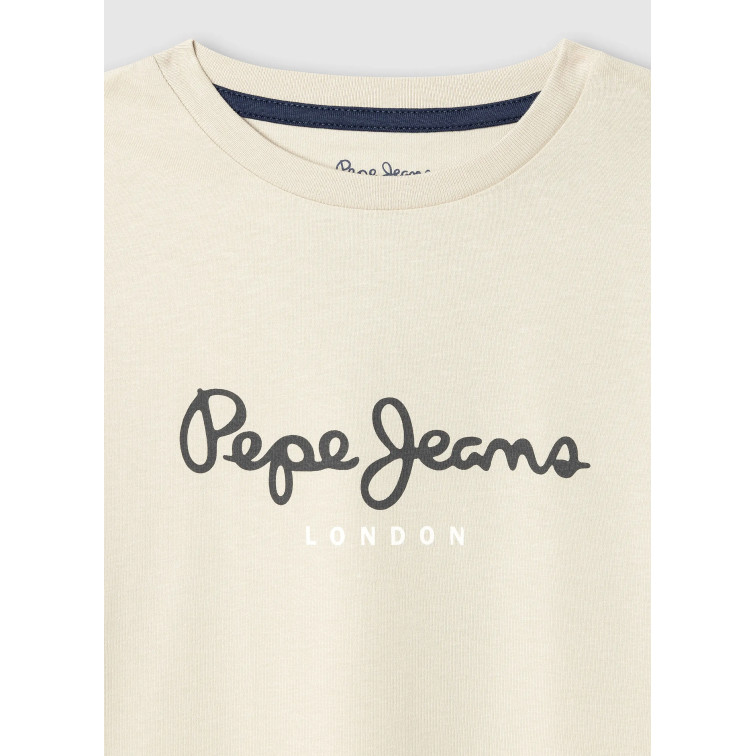t-shirt garçon  pepe jeans new art