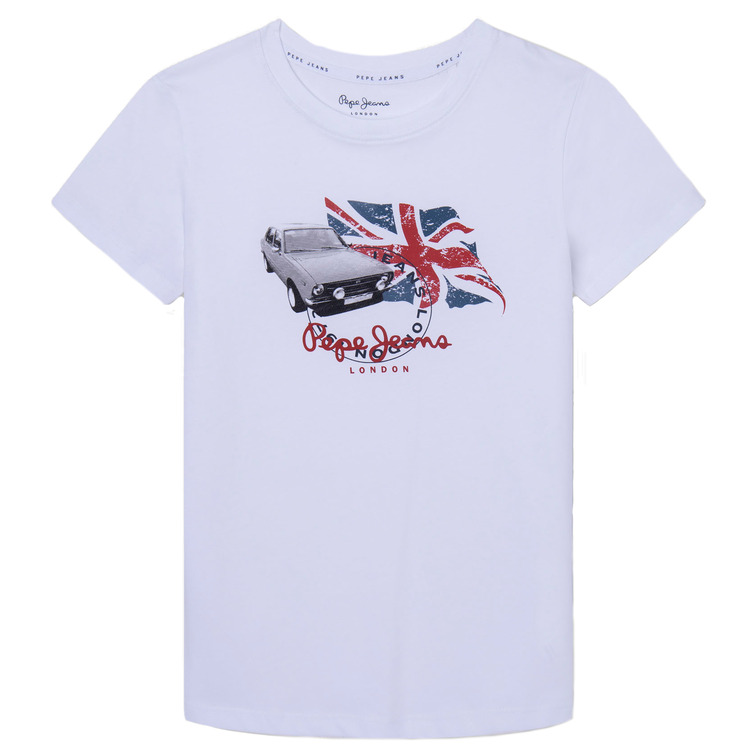 t-shirt garçon  pepe jeans troy tee