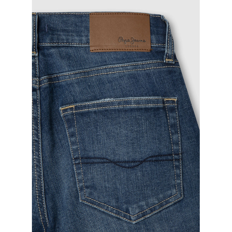le short garçon  pepe jeans straight short cashed