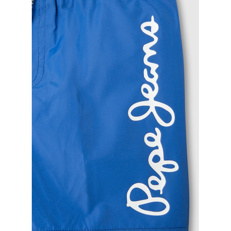 slip de bain garçon  pepe jeans logo swimshort