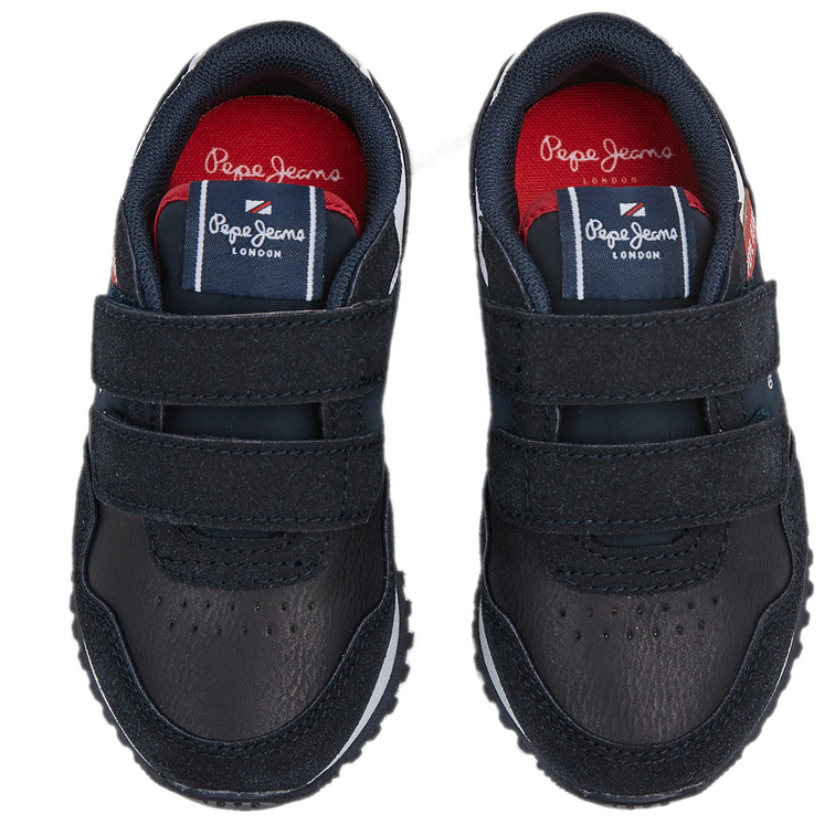 chaussure garçon  pepe jeans london one cover bk