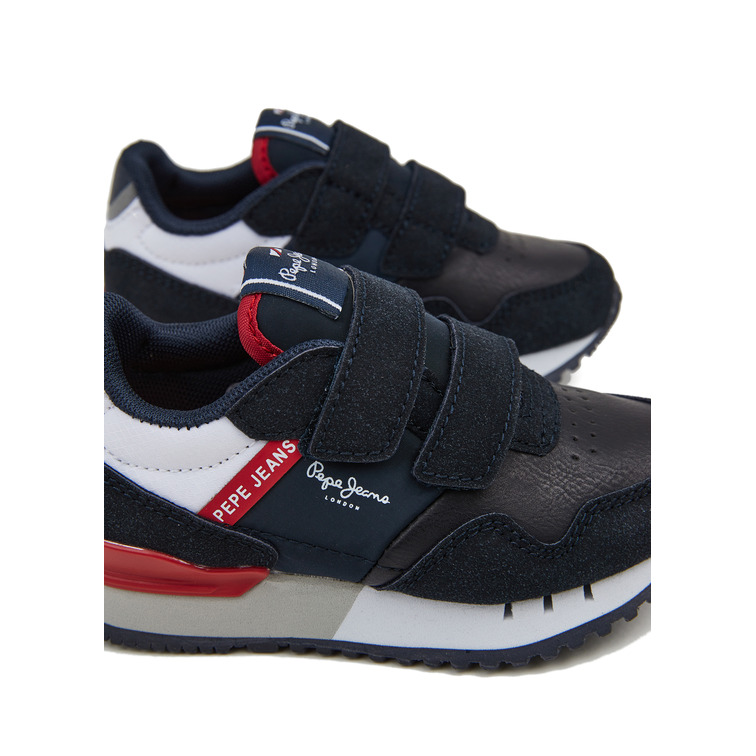 chaussure garçon  pepe jeans london one cover bk