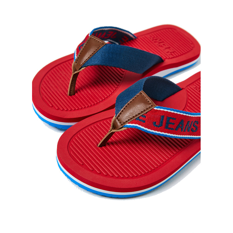 sandales t-bar enfant pepe jeans off beach