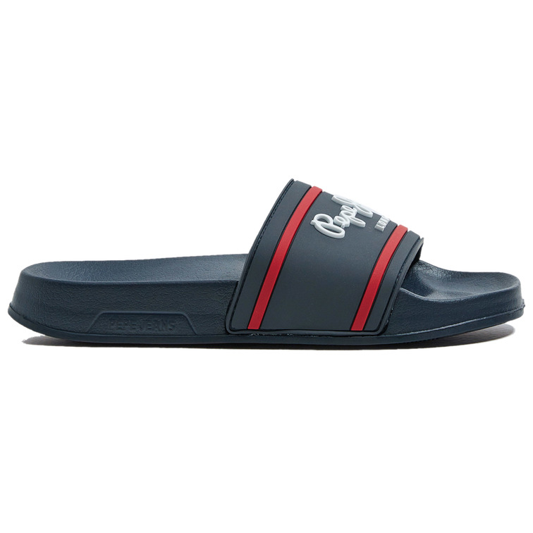 tongs unies enfant pepe jeans slider