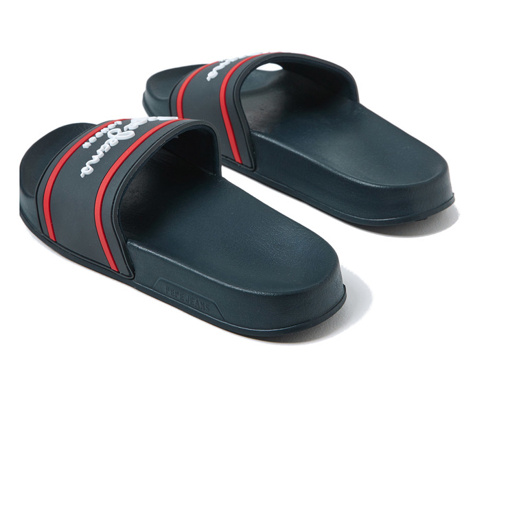 tongs unies enfant pepe jeans slider