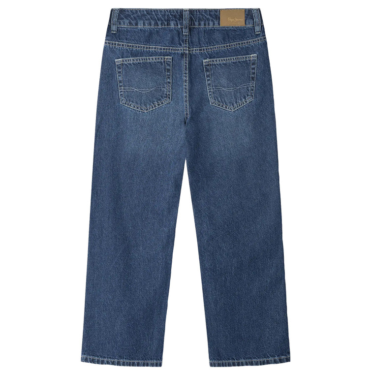 jeans fille  pepe jeans straight fit hw robyne
