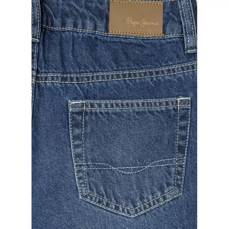jeans fille  pepe jeans straight fit hw robyne