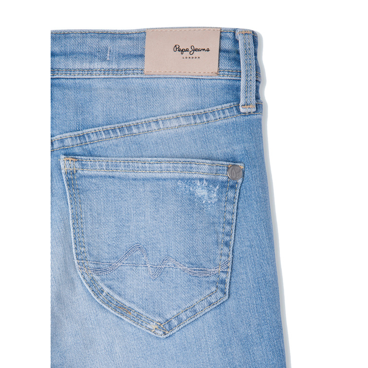 jeans fille  pepe jeans pixlette high