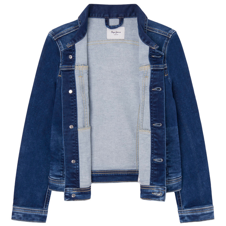 cazadora fille  pepe jeans new berry jacket jr