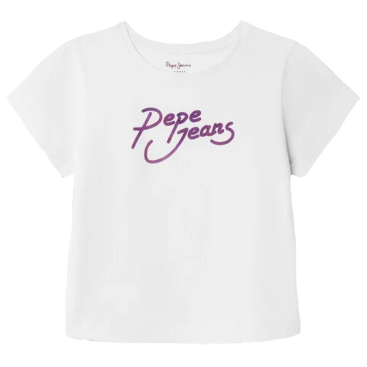 t-shirt fille  pepe jeans avani