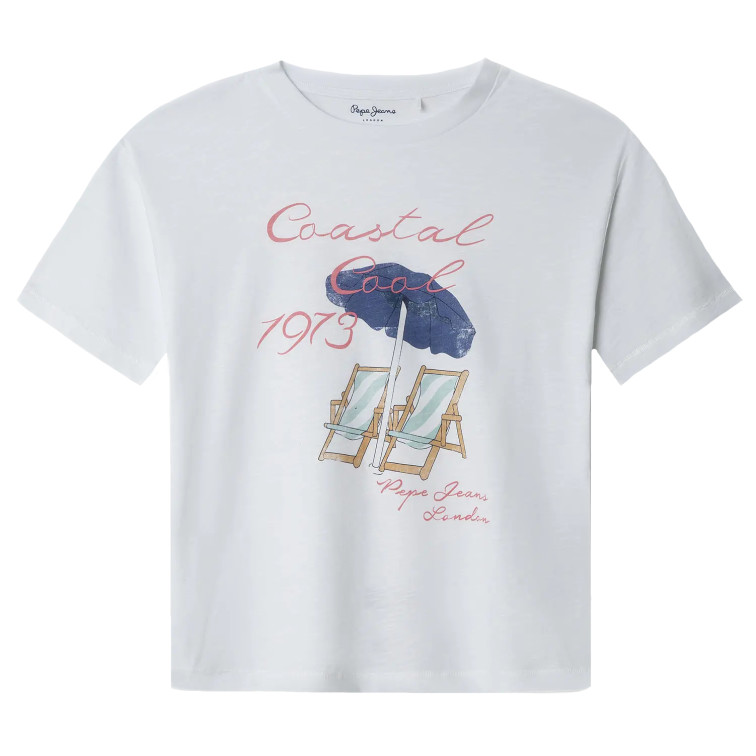 t-shirt fille  pepe jeans guadalupe