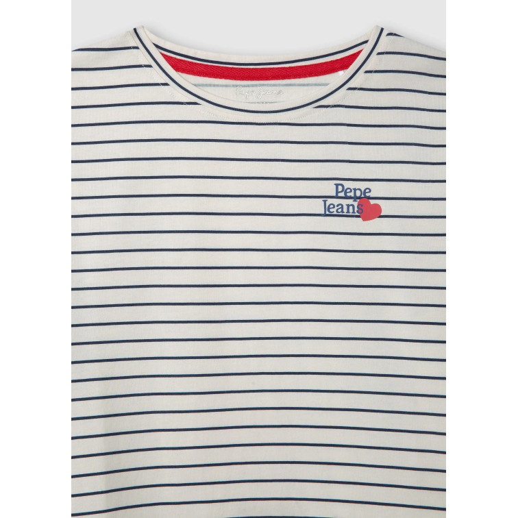t-shirt fille  pepe jeans gertrudis