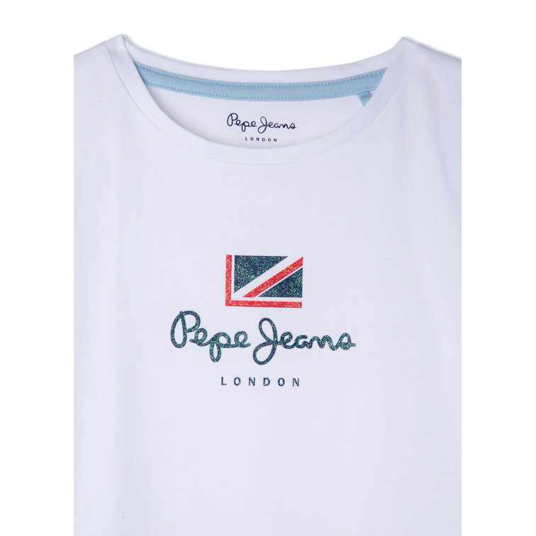 t-shirt fille  pepe jeans harmony