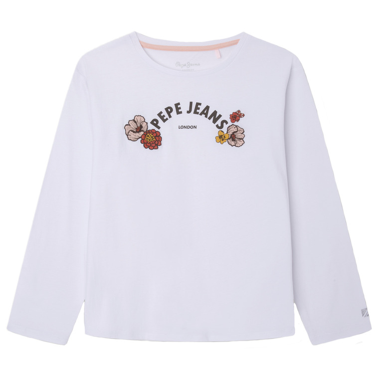 t-shirt fille  pepe jeans becca