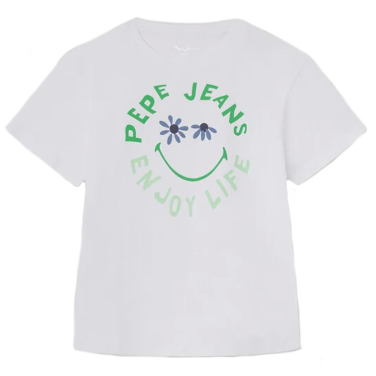 t-shirt fille  pepe jeans oda