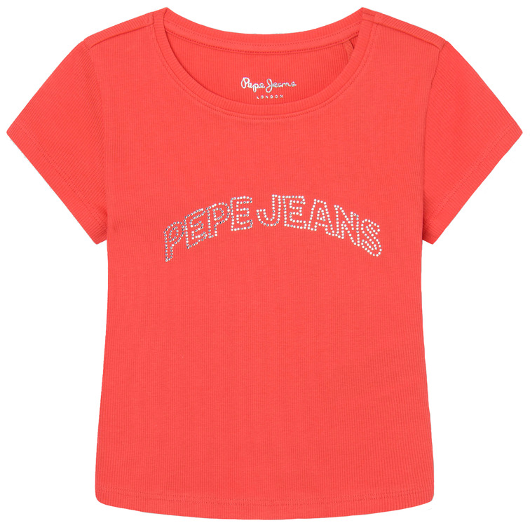 t-shirt fille  pepe jeans nicolle
