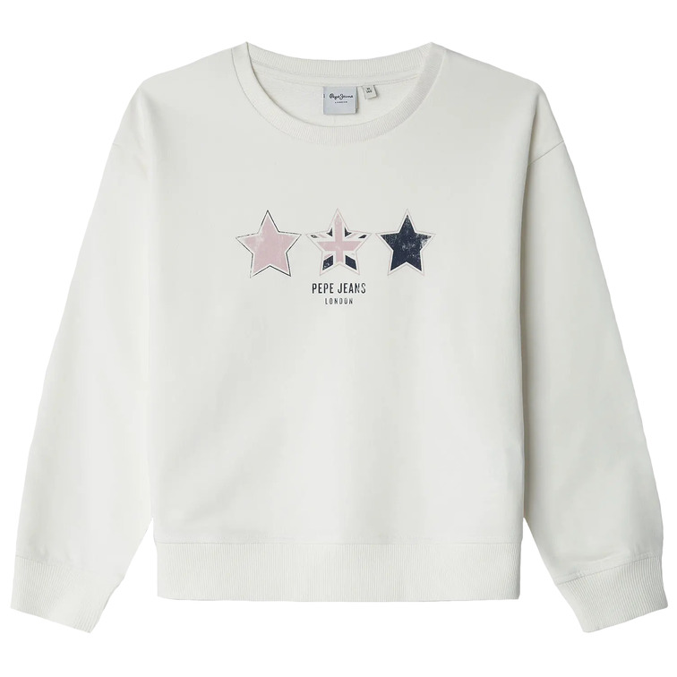 sweat-shirt fille  pepe jeans alaia