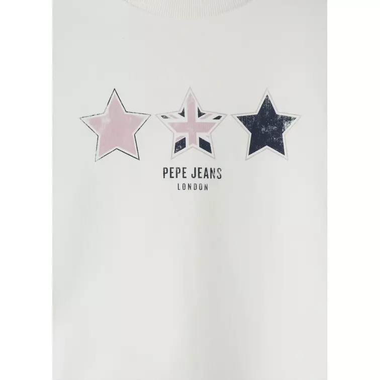 sweat-shirt fille  pepe jeans alaia