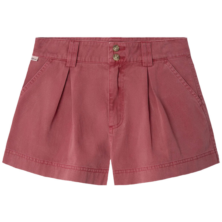 le short fille  pepe jeans ivory shorts