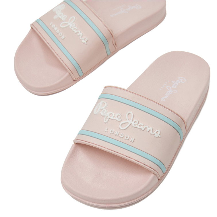 sandale fille  pepe jeans slider logo g
