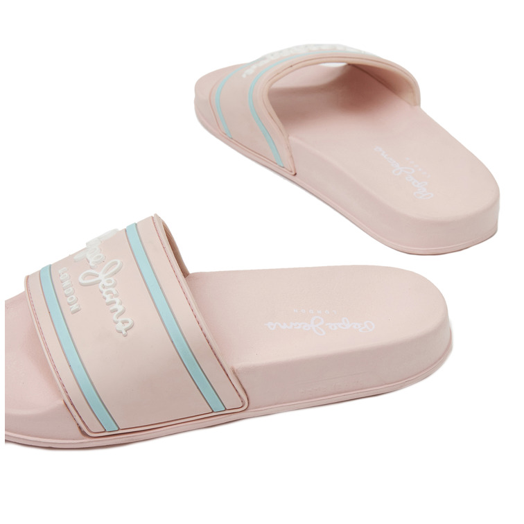 sandale fille  pepe jeans slider logo g