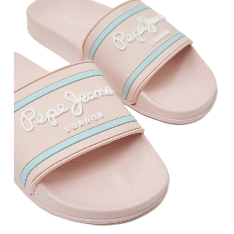 sandale fille  pepe jeans slider logo g