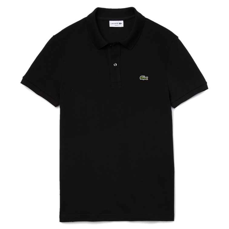 pôle slim fit en petit piqué uni homme lacoste