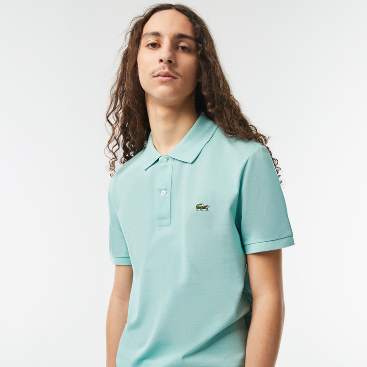 homme chemise col bord-cotes manches lgf