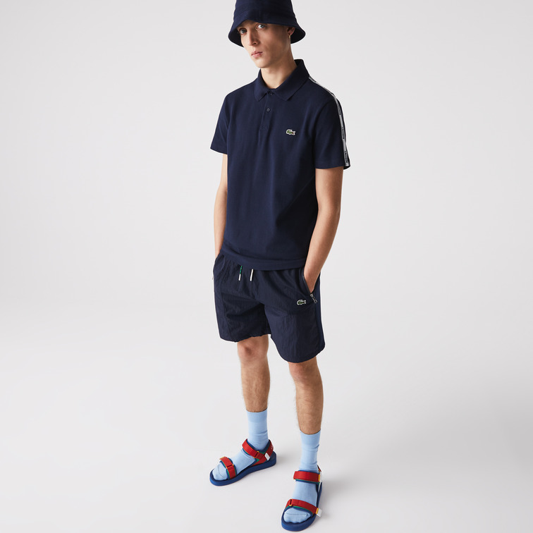 pôle homme  lacoste chemise col bord-cotes ma