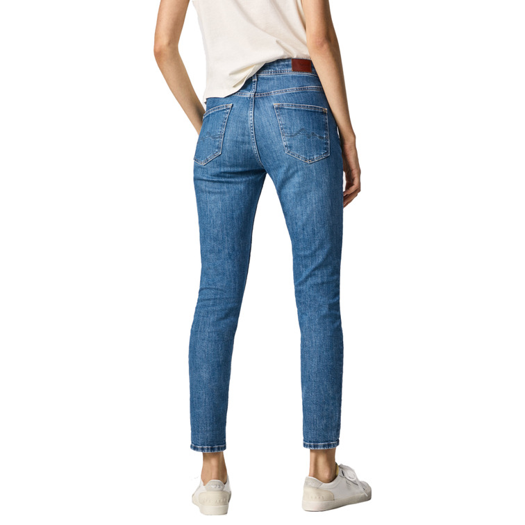 jeans femme  pepe jeans violet