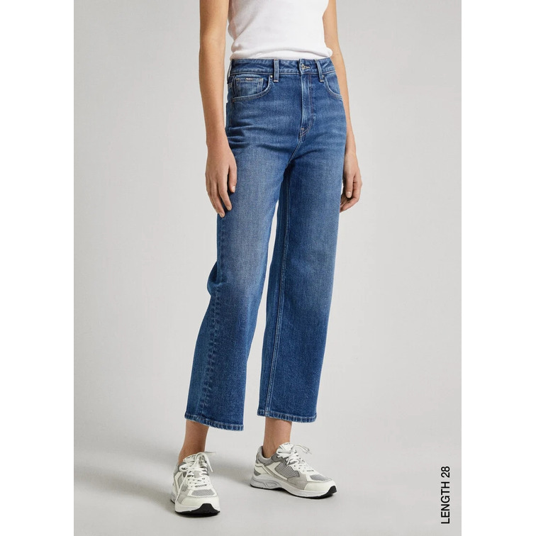 jeans femme  pepe jeans wide leg jeans uhw