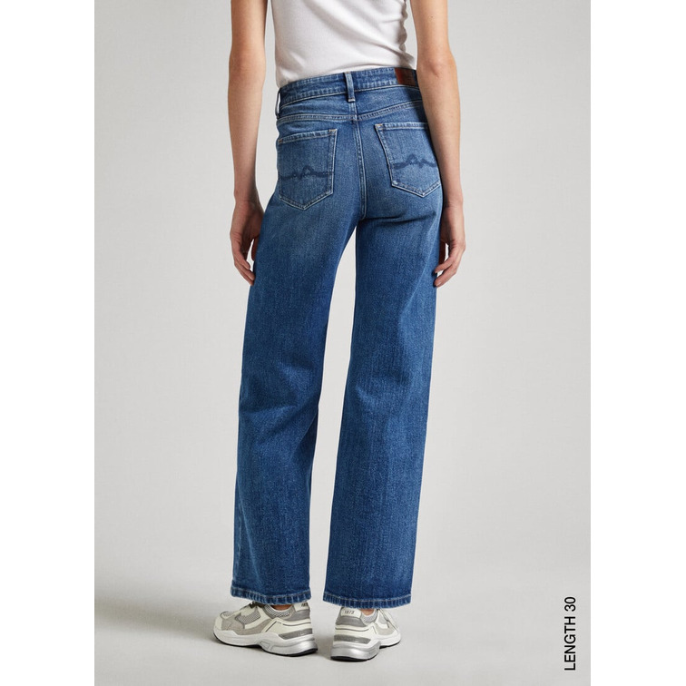 jeans femme  pepe jeans wide leg jeans uhw