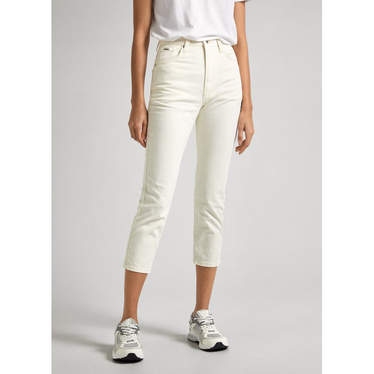 jeans femme  pepe jeans slim jeans uhw 7/8