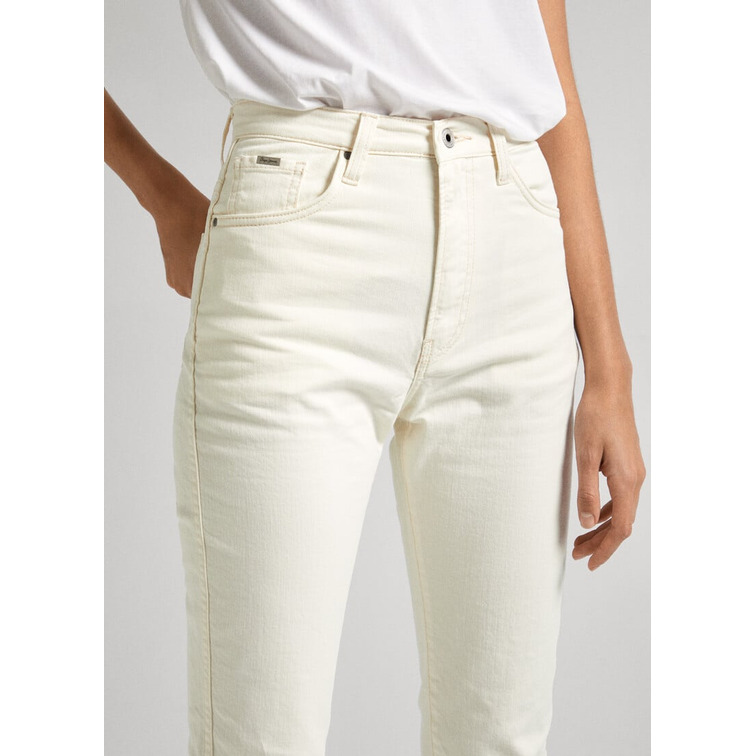 jeans femme  pepe jeans slim jeans uhw 7/8