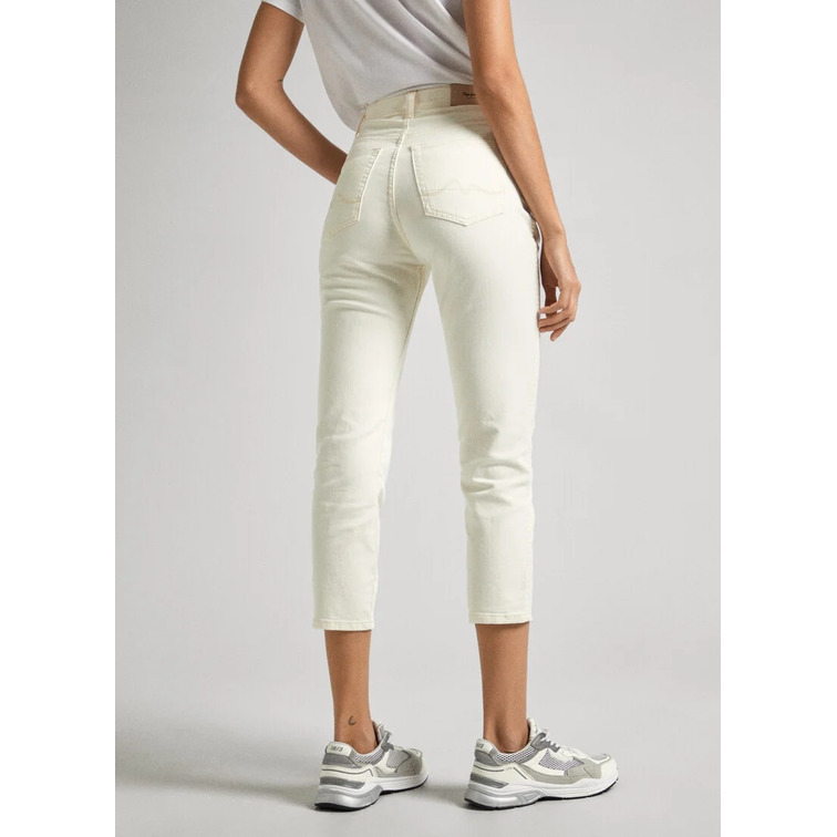 jeans femme  pepe jeans slim jeans uhw 7/8