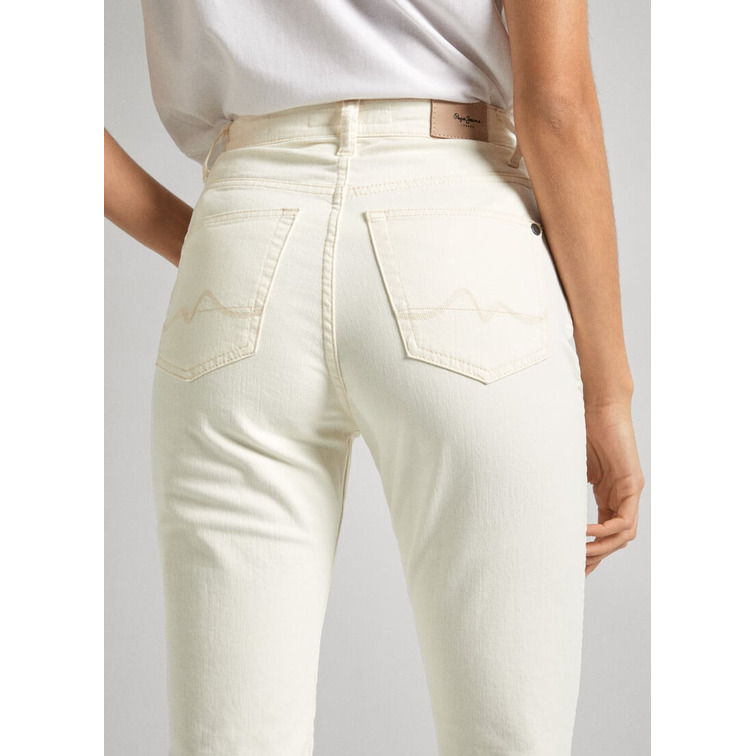 jeans femme  pepe jeans slim jeans uhw 7/8