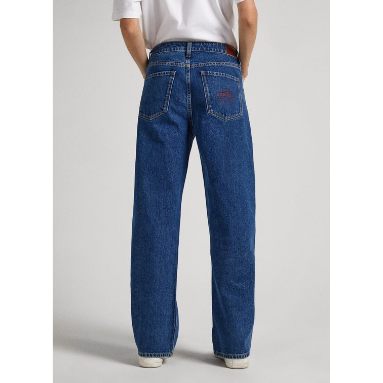 jeans femme  pepe jeans loose st jeans hw i love londo