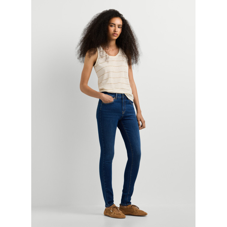 jeans femme  pepe jeans skinny jeans mw regent