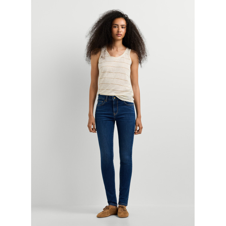 jeans femme  pepe jeans skinny jeans mw regent